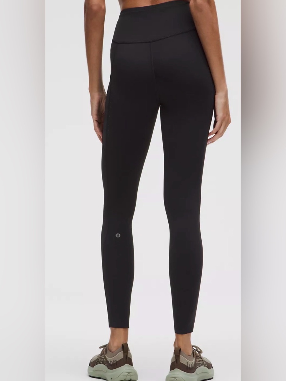 lululemon athletica Black Fast and Free High-Rise Performance Leggings 28”
